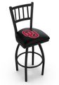 Oklahoma Jailhouse Back Swivel Stool