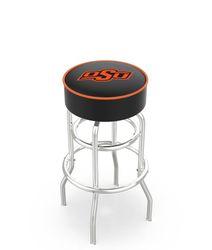 Oklahoma State Cushion Bar Stool
