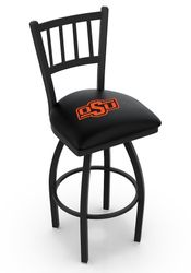 Oklahoma State Jailhouse Back Swivel Stool