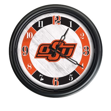 Oklahoma State Outdoor LED Clock