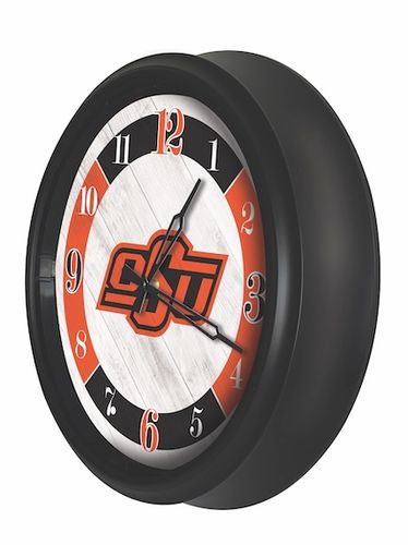 Oklahoma State Outdoor LED Clock
