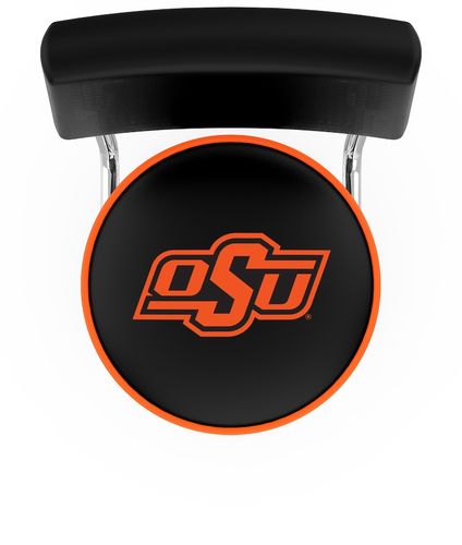 Oklahoma State Seatback Bar Stool
