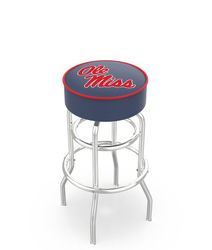 Ole Miss Cushion Bar Stool