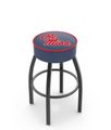 Ole Miss Cushion Swivel Stool