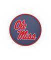 Ole Miss Cushion Swivel Stool
