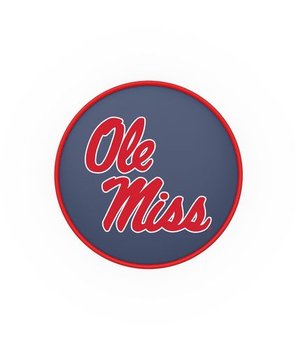 Ole Miss Cushion Swivel Stool