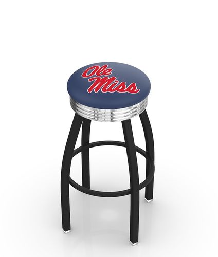 Ole Miss Diner Swivel Stool