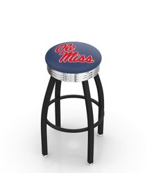 Ole Miss Diner Swivel Stool