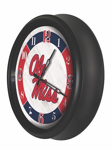 Ole Miss Outdoor LED Clock