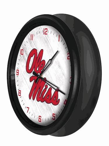 Ole Miss Outdoor LED Clock