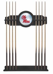 Ole Miss Pool Cue Rack