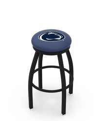 Penn State Black Ring Swivel Stool