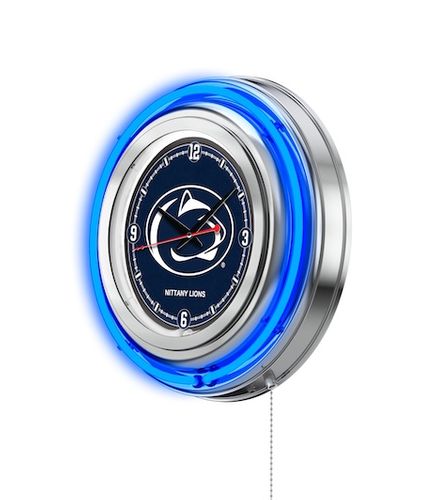 Penn State Neon Clock 15