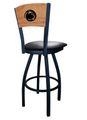 Penn State Wood Back Swivel Stool