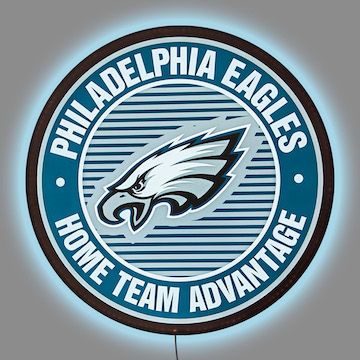 Philadelphia Eagles Home Team Advantage LED Lighted Sign