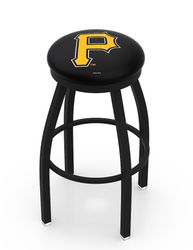 Pittsburgh Pirates Black Ring Swivel Stool