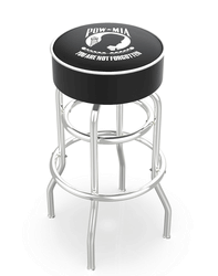 POW-MIA Cushion Bar Stool