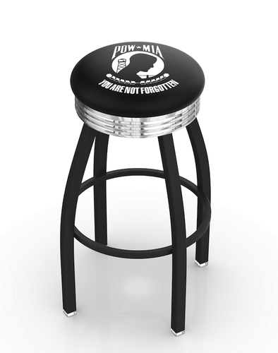 POW-MIA Diner Swivel Stool