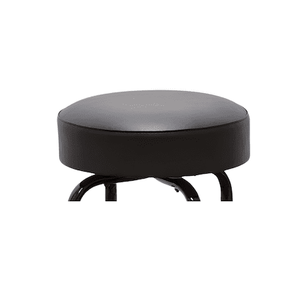 Retro Black Frame Swivel Bar Stool