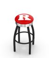 Rutgers Chrome Ring Swivel Stool