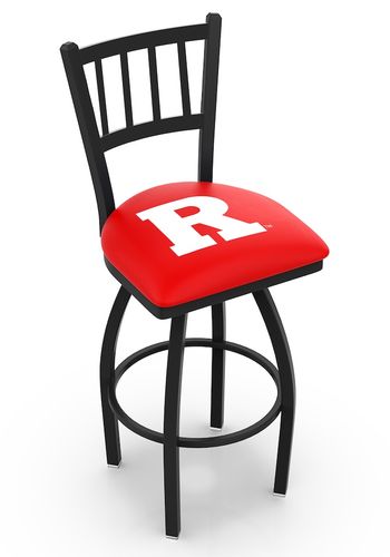 Rutgers Jailhouse Back Swivel Stool