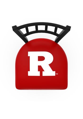 Rutgers Jailhouse Back Swivel Stool