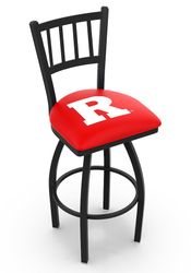 Rutgers Jailhouse Back Swivel Stool