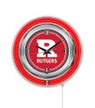 Rutgers Neon Clock 15