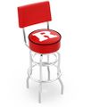 Rutgers Seatback Bar Stool
