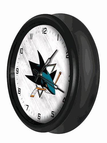 San Jose Sharks Outdoor LED Clock