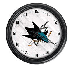 San Jose Sharks Outdoor LED Clock