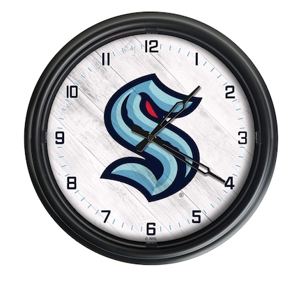 Seattle Kraken Outdoor LED Clock