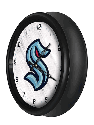 Seattle Kraken Outdoor LED Clock