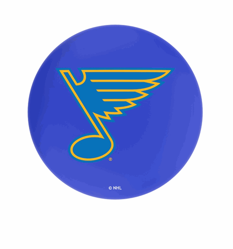 St. Louis Blues Chrome Ring Swivel Stool