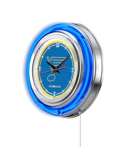 St. Louis Blues Neon Clock 15
