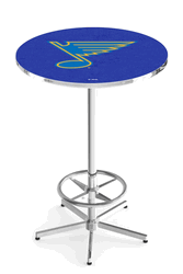 St. Louis Blues Retro Pub Table