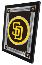 San Diego Padres Logo Mirror