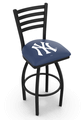 New York Yankees Ladder Back Swivel Stool