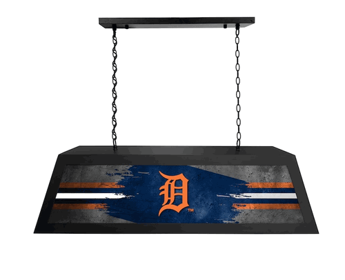 Detroit Tigers Long Box Billiard Light