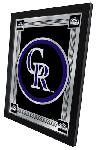 Colorado Rockies Logo Mirror