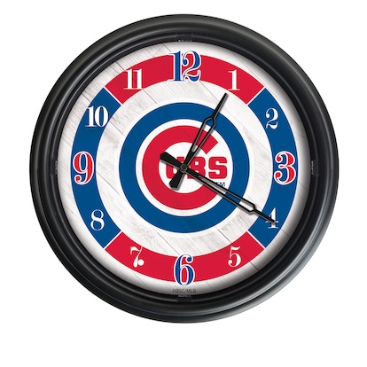 Chicago Cubs Outdoor LED Clock