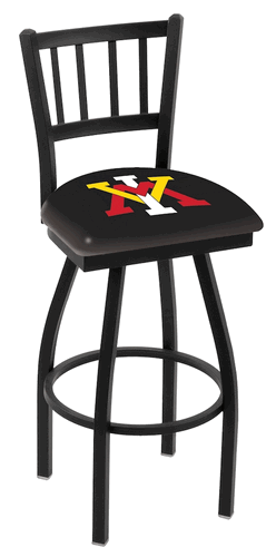 Virginia Military Jailhouse Back Swivel Stool