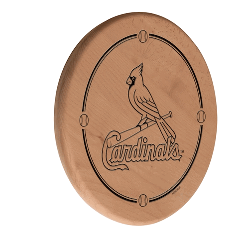 St Louis Cardinals Laser Engraved Solid Wood Sign