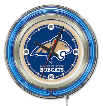 Montana State Neon Clock 15