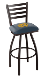 Notre Dame Ladder Back Swivel Stool