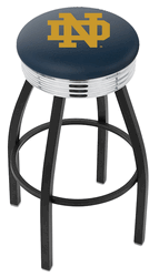 Notre Dame Diner Swivel Stool