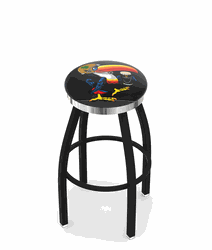 Notre Dame-Guinness Toucan Chrome Ring Swivel Stool