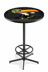 Notre Dame-Guinness Toucan Retro Pub Table