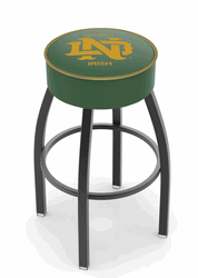Notre Dame Vintage Cushion Swivel Stool