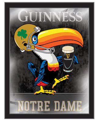 Notre Dame-Guinness Wall Mirror